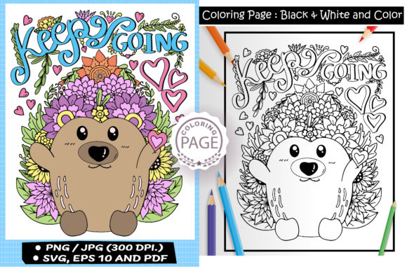 Keep Going Graphics for Crafting