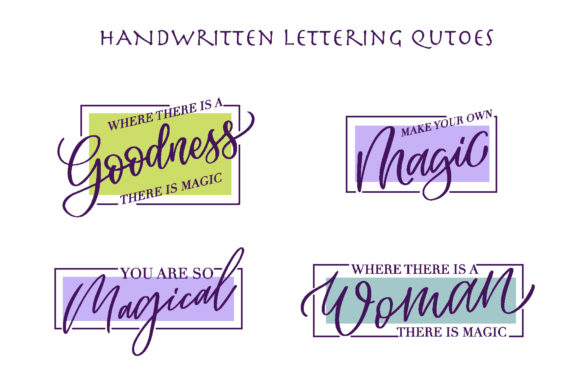 Magical Quotes for Women, Moms Graphics