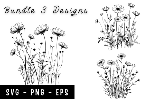 Wild Flowers Svg: A Graphic Designer’s Take on Versatile Illustrations